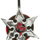 Rasta Imposta Ninja Star Handbag, Silver, One Size