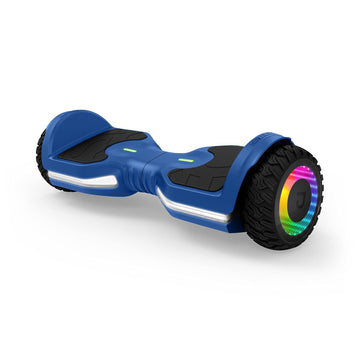 Jetson Hoverboard - Flash Hoverboard With Off-Road All-Terrain Wheels - 10Mph Hoverboard With Bluetooth Speakers And Light Up Led Front Deck And Wheels - Heavy Duty Self-Balancing Smart Hoverboard