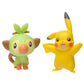 Pokemon New decorative replica blade and Shield Battle Action Figure 2 Pack - Pikachu and Grookey 2-Inch Figures