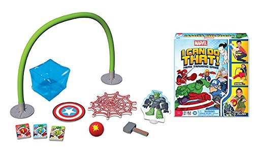 Wonder Forge Marvel I Can Do That! Game - Engaging Superhero Activity for Family Fun - Multicolor - Model 60.001.459
