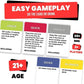Do or Drink Drinking Card Games for mature-themeds - Fun mature-themed Games for Game Night & Parties - 21st Birthday Gift & Bachelorette Party Games with 350 Cards & 175 Challenges That Will Get You Drinking