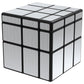 Cuberspeed Mirror Cube 3X3X3 Silver Sticker Magic Cube Black 3X3 Silver Mirror Blocks Speed Cube Mirror Cube 3X3X3 Speed Cube