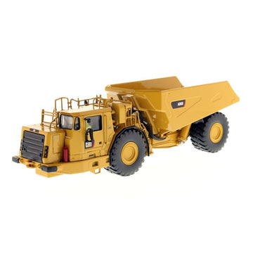 Diecast Masters 1:50 Caterpillar AD60 Articulated Underground Truck, with Working LED Lights and Removable Rock Load Included -