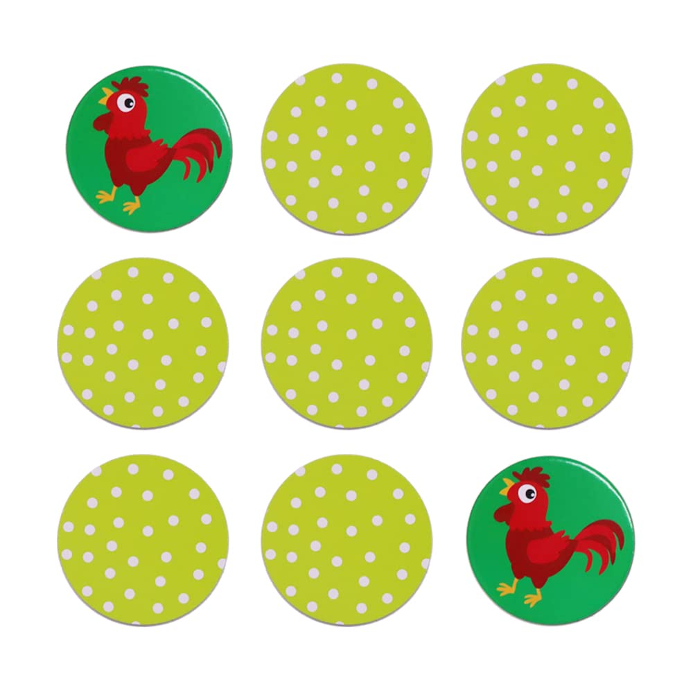 Kidepoch Memory Match Game – 16 Matching Pairs Preschool Memory Games Featuring Barnyard Element, Non Toxic Educational Memory Matching Game, Perfect For Kids, Toddlers, 3 Year Old Or Up