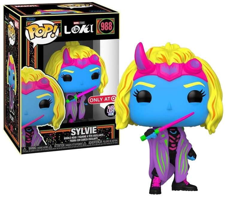 Funko POP TV: Marvel Loki Sylvie (Blacklight) (Target limited availability)
