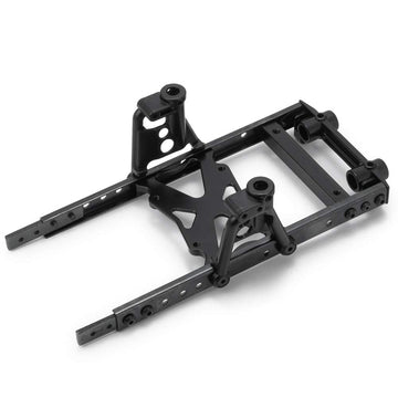 QUE-T RC 6x6 Steel Body Chassis Frame Kit for 1/10 RC Axial SCX10 Crawler Car