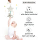 Blublu Park Baby Hanging Musical Toy With Music Box, Baby Lullaby Pull Musical Sensory Toys For Babies Boys And Girls, Clip On B