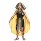 Dsplay Boys Egyptian Pharaoh Costume Cosplay Kids Halloween (10-12 Years)