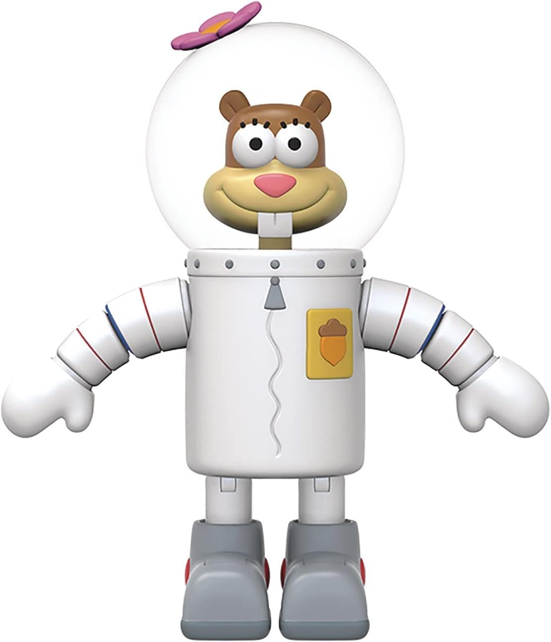 Super7 Ultimates! Spongebob Squarepants Sandy Cheeks - 7' Spongebob Action Figure With Accessories Classic Cartoon Collectibles And Retro Toys