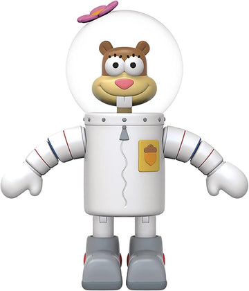 Super7 Ultimates! Spongebob Squarepants Sandy Cheeks - 7' Spongebob Action Figure With Accessories Classic Cartoon Collectibles And Retro Toys