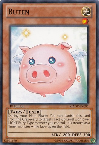 Yu-Gi-Oh! - Buten (Gaov-En095) - Galactic Overlord - 1St Edition - Common