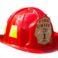 Aeromax Jr. Firefighter Helmet, Red, Adjustable Youth Size