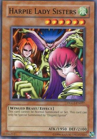 Yu-Gi-Oh! - Harpie Lady Sisters (Dlg1-En027) - Dark Legends - Unlimited Edition - Common