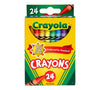 24 Pack Crayons, Classic Colors, Crayons For Kids, School Crayons, Assorted Colors - 24 Crayons Per Box - 1 Box