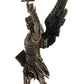 16.5 Inch Archangel - Saint Raguel Cold Cast Bronze Figurine