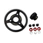 Hot Racing STE260 Steel Pinion and Spur Gear Set (18t/60t 32p)(Red) - TRA