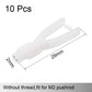 uxcell 10pcs Nylon Clevis 2x29mm for RC Aeromodelling Airplanes Parts Jet Replacements
