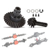 RXZIXYL Heavy Duty Bevel Helical Overdrive Gear RC Car Bevel Gear 8T 24T/27T/30T/33T AR44 for 1/10 RC Rock Crawler Axial SCX10 I