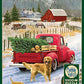 Cobble Hill Christmas On The Farm Jigsaw Puzzle (1000 Piece)