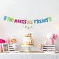 Tiki Makes Me Freaky Luau Themed Glitter Banner - Hawaii - Aloha -Tropical - Tiki - Summer Themed Beach and Pool Party Decoratio
