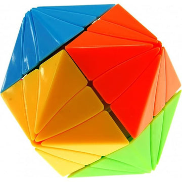 Hawkister Kid Devil Eyes Magic Cube Stickerless 3X3X3 Cube Twist Magic Cube Puzzle Toys