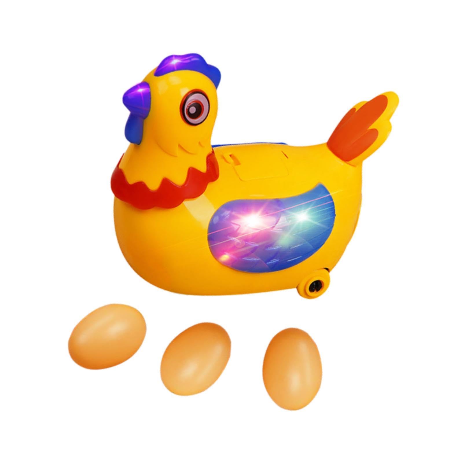 Atorse Electric Laying Egg Chicken Toy Hen Walk Laying Eggs For Boys Child Children