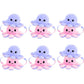 Storio Birthday Party Return Pack Of 6 Reversible Octopus Plush Toys | Kanjak Gift For Girls Pack Of 6 | Kanya Pujan Gifts Set O