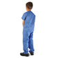 M&M Scrubs Super Soft Children Scrub Set Kids Dress Up (8/10, Ceil Blue)