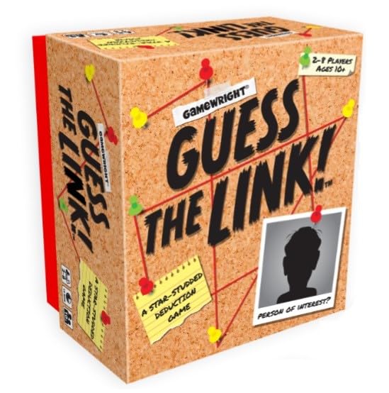 Gamewright - Guess The Link, A Star-Studded Deduction Game - Card Game For Kids - Ages 10 And Up - Perfect For Family Game Night