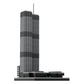 KKXX Building Blocks Toy Set - 1/2000 World Trade Center (1973-2001) Micro Model, Gift for Aircraft Fanatics of Building Block f