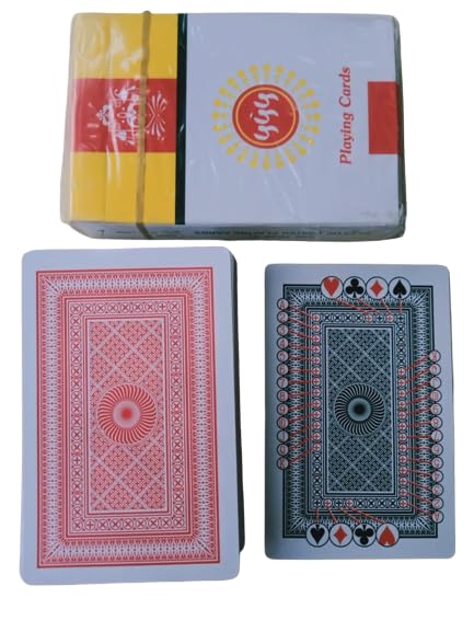R.S.Magic Tricks Deluxe 555 Marked Deck Cheating Playing Cards Red Card Magic