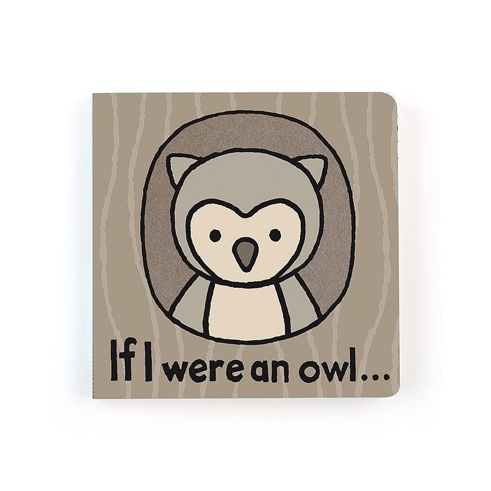 Jellycat Baby Board Books, If I Were An Owl Book