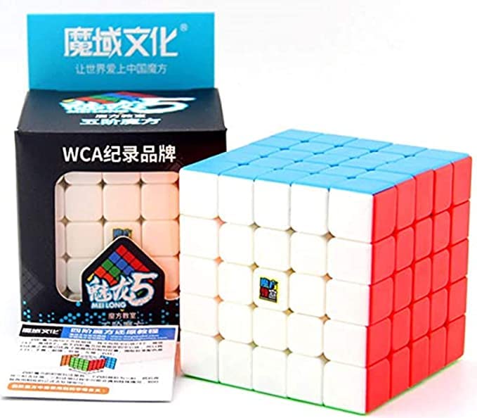 Bokefenuo Moyu Meilong Speed Cube 5X5 Stickerless Meilong Puzzle 5X5X5 Toys For Kids Magic Cube