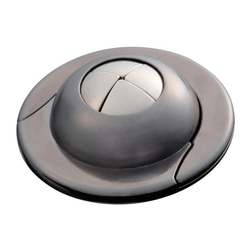Bepuzzled | Ufo Hanayama Metal Brainteaser Puzzle Mensa Rated Level 6, For Ages 12 And Up