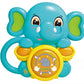 NGEL Elephant Shaped Musical Toy | Toy for Toddlers | Colour Full Toys for Infant | Non  Toxic Toys for Baby (Pack of 1)