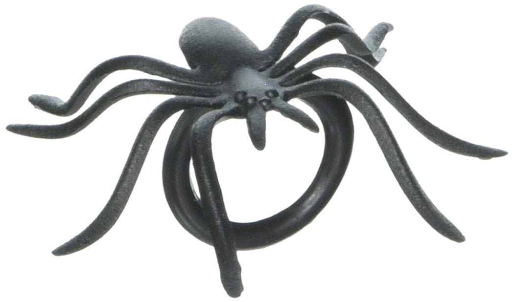Small Toys Spider Rings - Pack of 144, Plastic Material, Fun Party Favors
