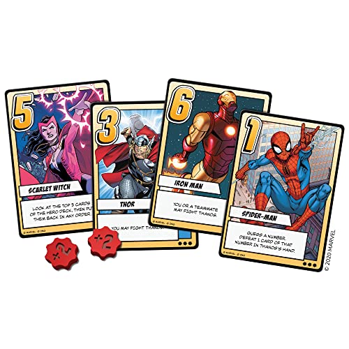 Infinity Gauntlet: A Love Letter Card Game Save The Universe From Thanos! Strategy Game For Kids And Adults Set In The Marvel Un