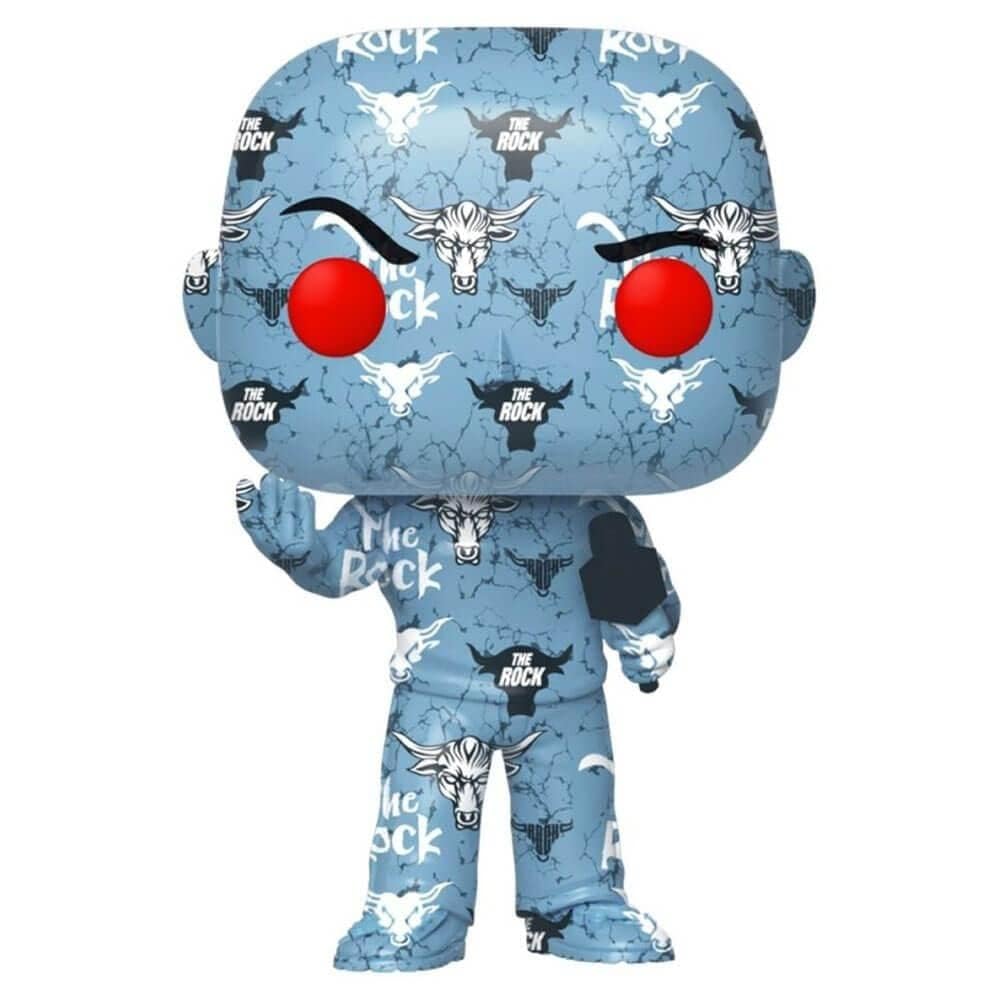 Pop! Artist Series: Wwe - The Rock W/Case (Exclusive Edition) - 44 //59560