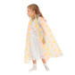 Hsctek Light Up Princess Cape, Yellow Princess Dress Up Tulle Cape, Coloful Princess Outfit Costume Accessories Kids Toddlers Girls