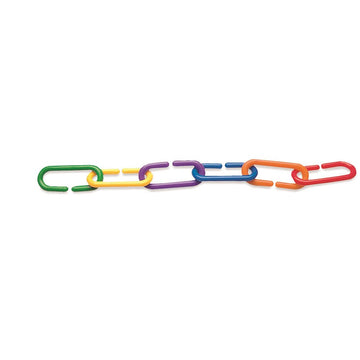 Learning Resource Rainbow Link 'N' Learn Links - Bucket Of 1000 Pieces, Ages 4+| Grades Prek+ Preschool Supplies For Classroom A