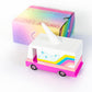 Candylab Toys CANDYCAR Wooden Food Truck Collection - Unicorn 2.0 Van  enhanced Handcrafted Beech Wood Toy Car