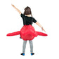 Bodysocks Red Airplane Inflatable Costume For Kids (Age 6+)