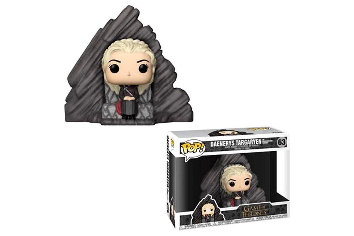 Funko Pop! Ride: Game Of Thrones Daenerys On Dragonstone Throne Collectible Figure, Multicolor