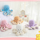 JOSON Cute Octopus Plush Toys  Soft Octopus Stuffed Animals  Girls and Boys mature-themed Birthday (16 Inch  White)