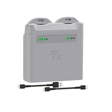 Two-Way Charging Hub for DJI NEO,Portable Dual Battery Charger Support PD Fast Charging for DJI NEO Battery Accessories