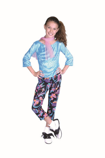 Child 50'S Peddle Pushers: M