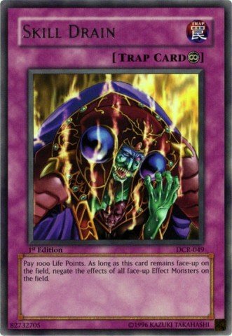 Yu-Gi-Oh! - Skill Drain (Dcr-049) - Dark Crisis - Unlimited Edition - Rare