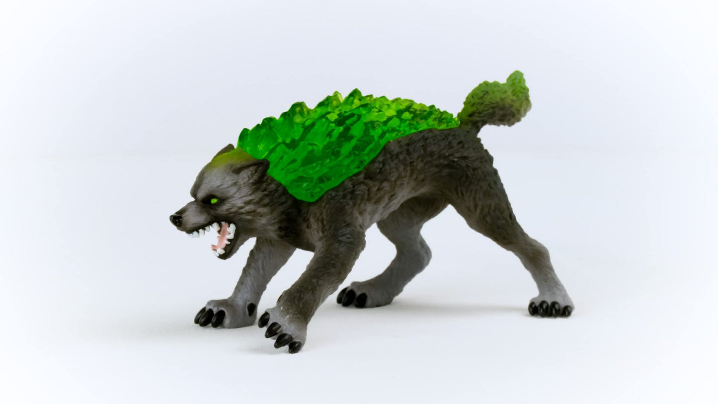 Schleich Eldrador New 2023, Mythical Creature Toys For Boys And Girls, Granite Wolf Action Figure Toy, Ages 7+