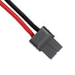 FLY RC 2pcs Lipo Battery Charge Cable with 4.0mm Gold Plated Banana Plug, 14AWG Silicone Wire for RC Cars - Slash, Rustler, Stampede,