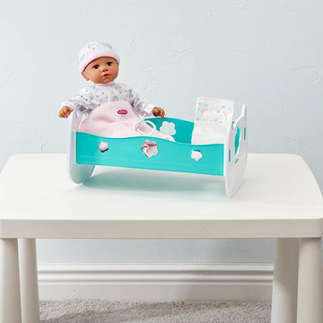 Madame Alexander 14' Adoption Day Baby Girl Doll, Medium Skin Tone, Brown Eyes,20453